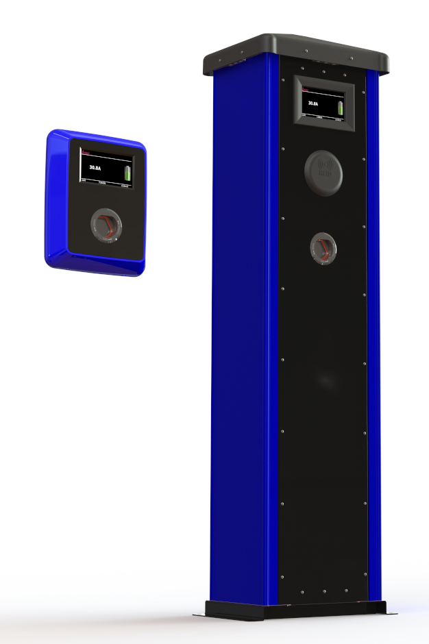 Colonnina e wall box per ricarica auto elettrica